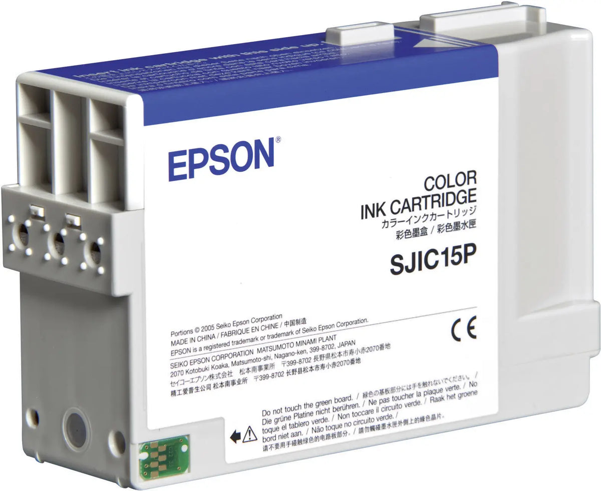 Original Epson SJIC15P Standard Yield Tri-color Ink cartridge, C33S020464