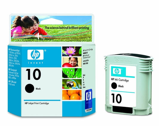 Original HP 10 Standard-Yield Black Inkjet Cartridge, C4840A