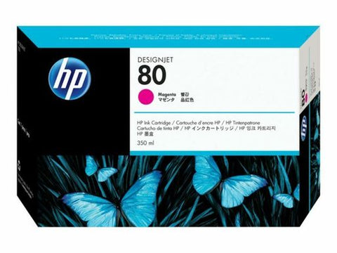 Original HP 80 Standard Yield Magenta Ink Cartridge,C4847A