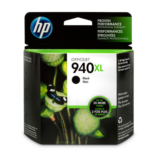 Origial HP 940XL Black High Yield Ink Cartridge, C4906AN