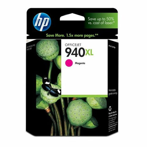 Original HP 940XL High Yield Magenta Ink Cartridge, C4908AN