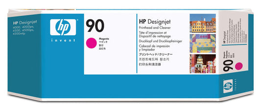 Original HP 90 Standard Yield Magenta Printhead & Cleaner Cartridge, C5056A