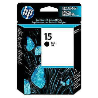 Orignal HP 15 Standard Yield Black Ink Cartridge, C6615DN