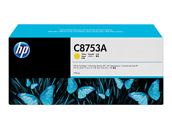 Original HP C8753A High Yield Yellow Ink Cartridge