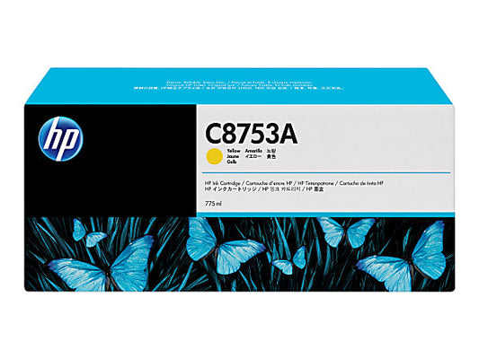 Original HP C8753A High Yield Yellow Ink Cartridge