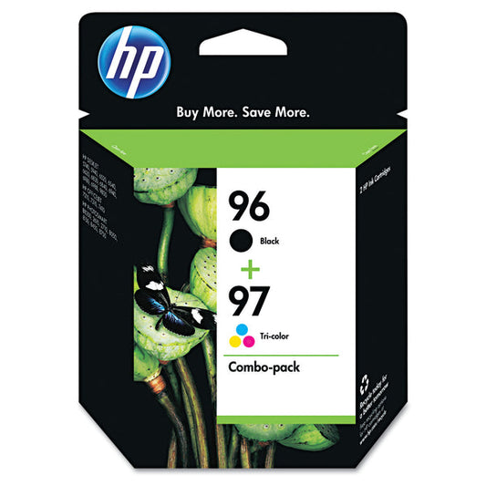 Original HP 96/97 Standard Yield Black & Color Ink Cartridges