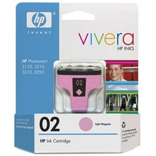 Genuine HP 02 Standard Yield Light Magenta Ink Cartridge, C8775WN