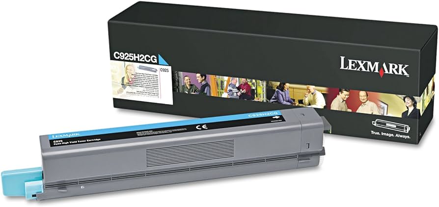 Original Lexmark C925 High Yield Cyan Toner Cartridge, C925H2CG