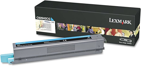 Original Lexmark C925 High Yield Cyan Toner Cartridge, C925H2CG