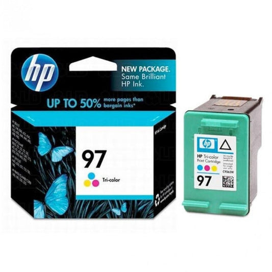 Original HP 97 Standard Yield Color Ink Cartridges, C9363WN
