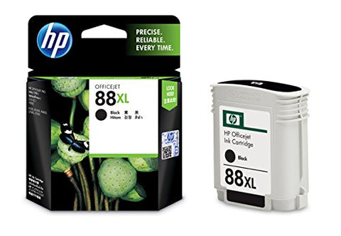 Original HP 88XL High Yield Black Ink Cartridges, C9395AN