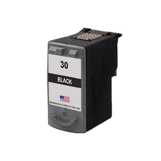 JIT Brand for Canon PG-30 Black High Yield Remanufactured in the USA Ink Cartridge