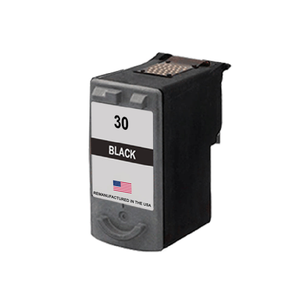 JIT Brand for Canon PG-30 Black MICR High Yield Remanufactured in the USA Ink Cartridge