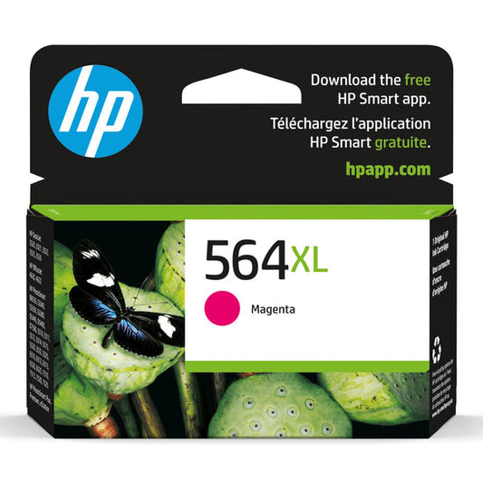 Original HP 564XL High Yield Magenta Ink Cartridge, CB324WN