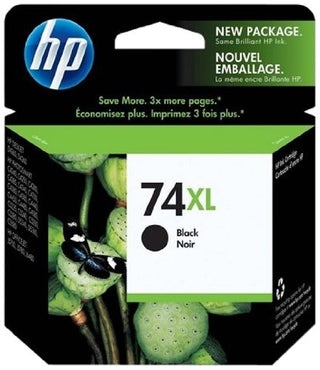 Original HP 74XL High Yield Black Ink Cartridge, CB336WN