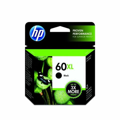 Original HP 60XL High Yiled Black Ink Cartridge, CC641WN