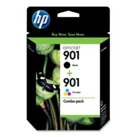Original HP 901 Standard Yield Black & Tri-Color Ink Cartridge