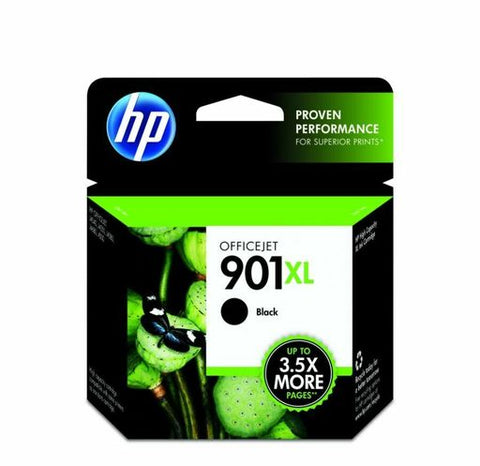 Original HP 901XL High Yield Black Ink Cartridge, CC654AN