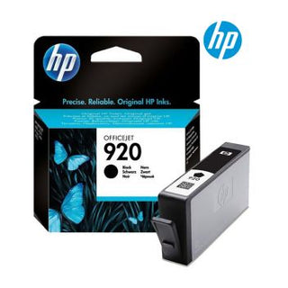 Original HP 920 Standard Yield Black Ink Cartridges,CD971AN