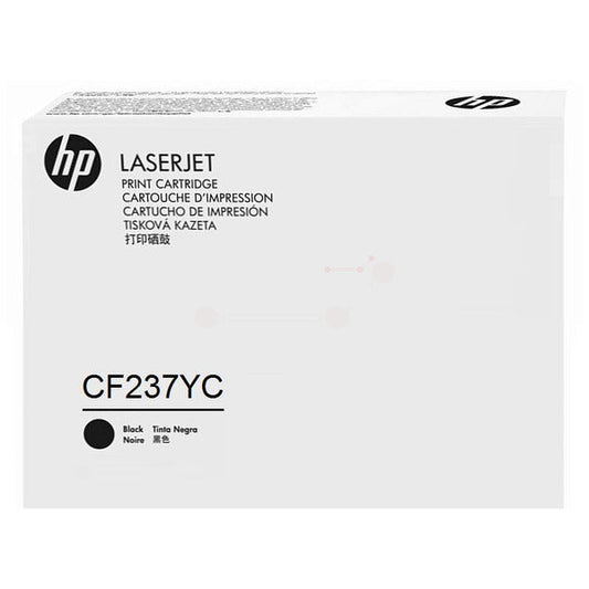 Original HP 37Y Extra High Yield Black Toner Cartridge, CF237YC