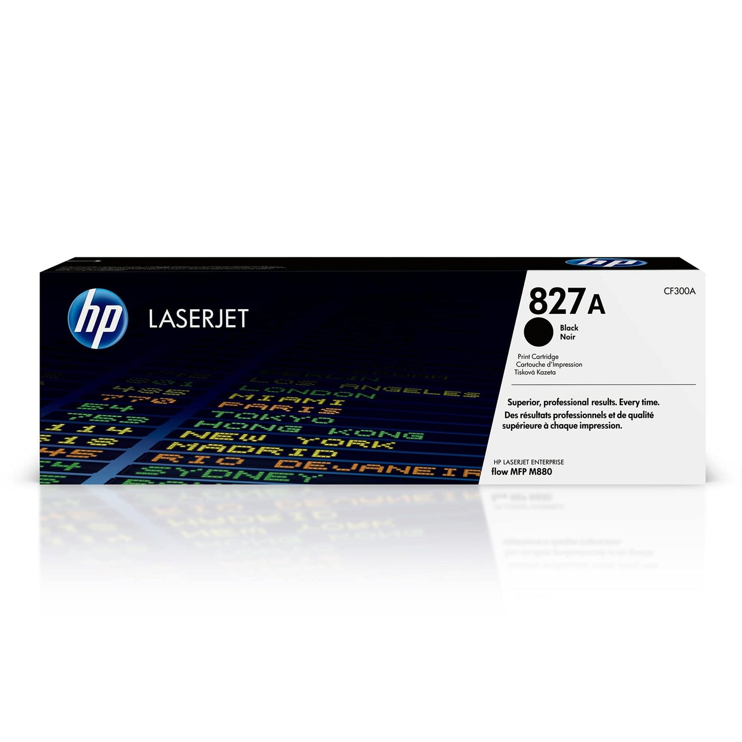 Genuine HP 827A Standard-Yield Black Toner Cartridge, CF300A