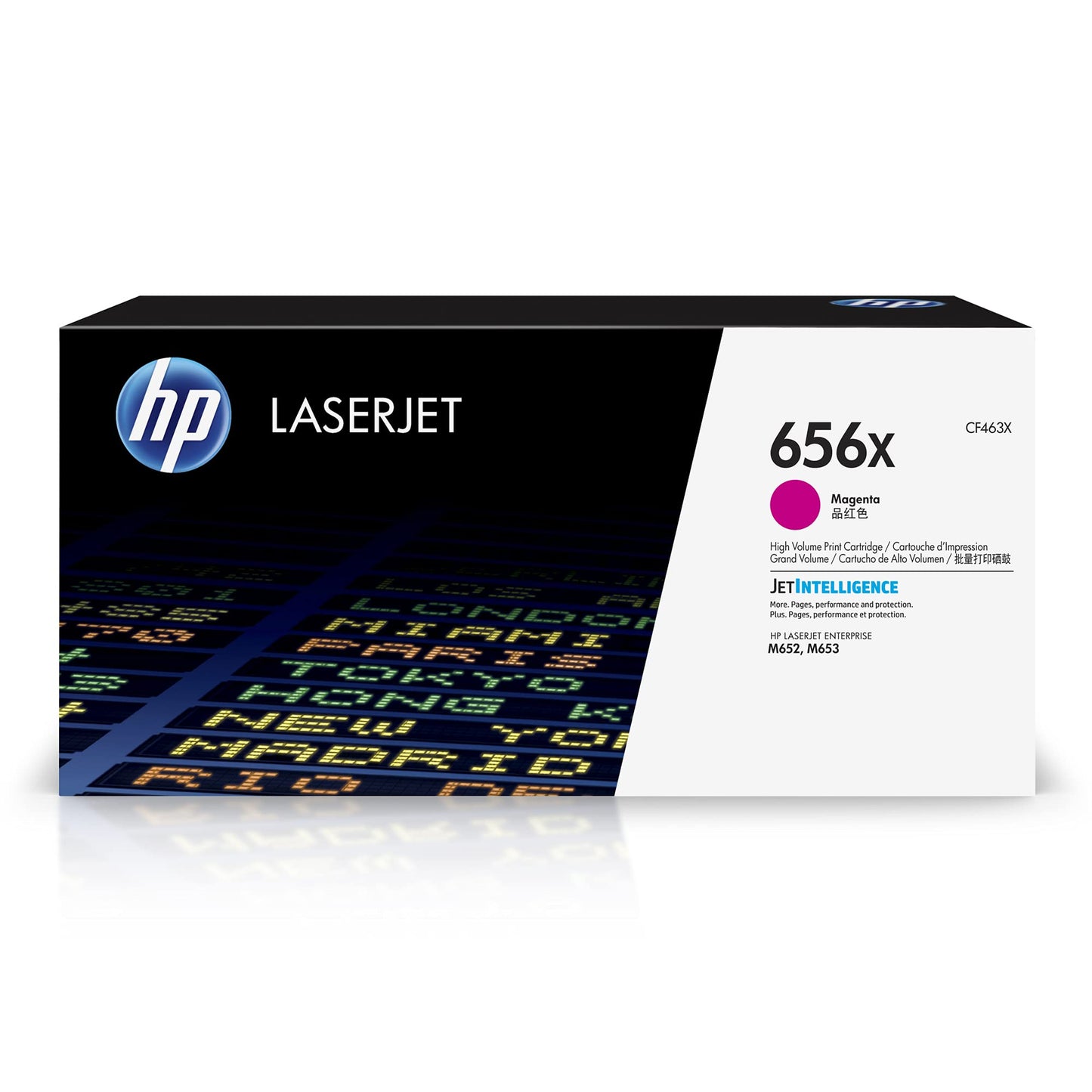 Original HP 656X High Yield Magenta Toner Cartridge, CF463X