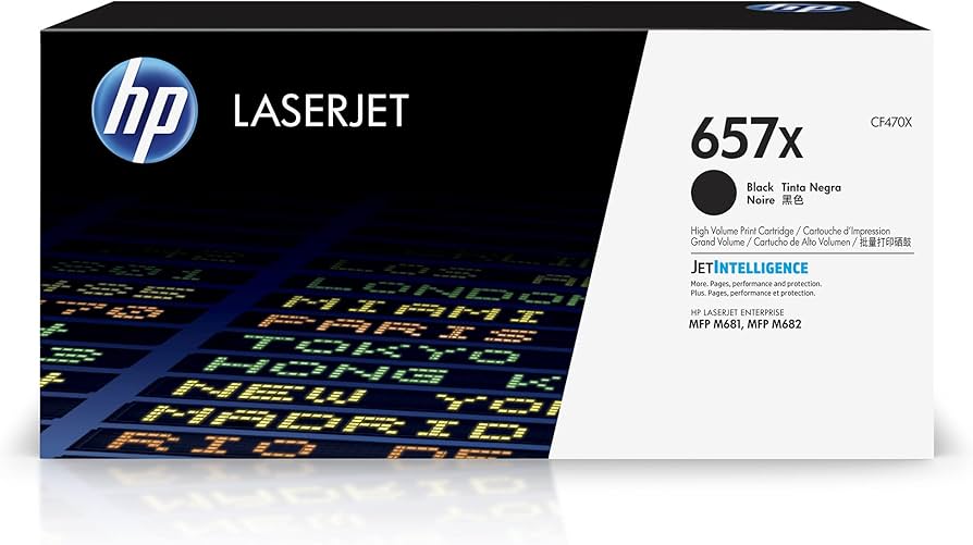 Genuine HP High-Yield Black Toner Cartridge, CF470X