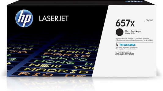 Genuine HP High-Yield Black Toner Cartridge, CF470X