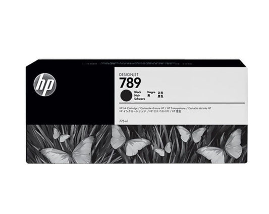 Original HP 789 775mL Standard Yield Black Ink Cartridge, CH615A