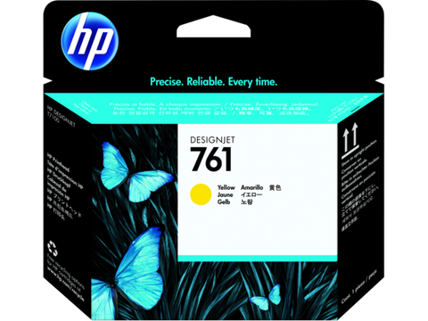 Original HP 761 Standard Yield Yellow  Printhead, CH645A
