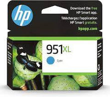 Original HP 951XL High Yield Cyan Ink Cartridges, CN046AN