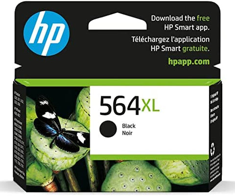 Original HP 564XL High Yield Black Ink Cartridge, CN684WN