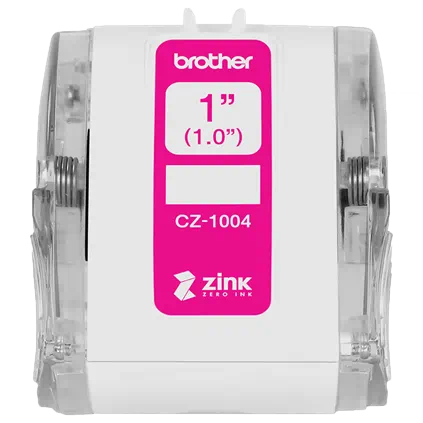 Original Brother CZ-1004 Magenta Label Roll 