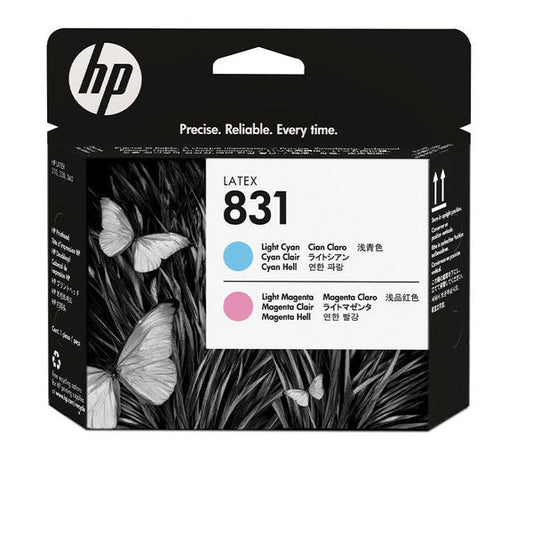 Original HP 831 High Yield Light Magenta & Light Cyan Latex Printhead, CZ679A