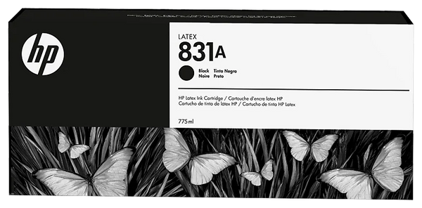 Original HP 831A 775ml High Yield Black Ink Cartridge, CZ682A