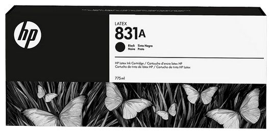 Original HP 831A 775ml High Yield Black Ink Cartridge, CZ682A
