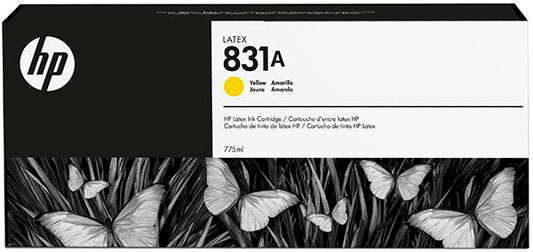 Original HP 831A 775ml High Yield Yellow  Ink Cartridge, CZ685A