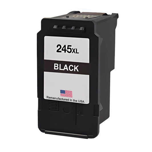 JIT Brand for  Canon PG-245XL Black High Yield Remanufactured in the USA Ink Cartridge