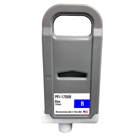 JIT Brand Remanufactured for Canon PFI-1700 Blue Ink Cartridges