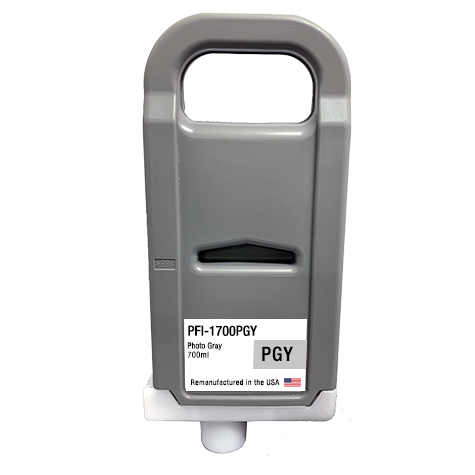 JIT Brand Remanufactured for Canon PFI-1700PGY Photo Gray Ink Cartridges