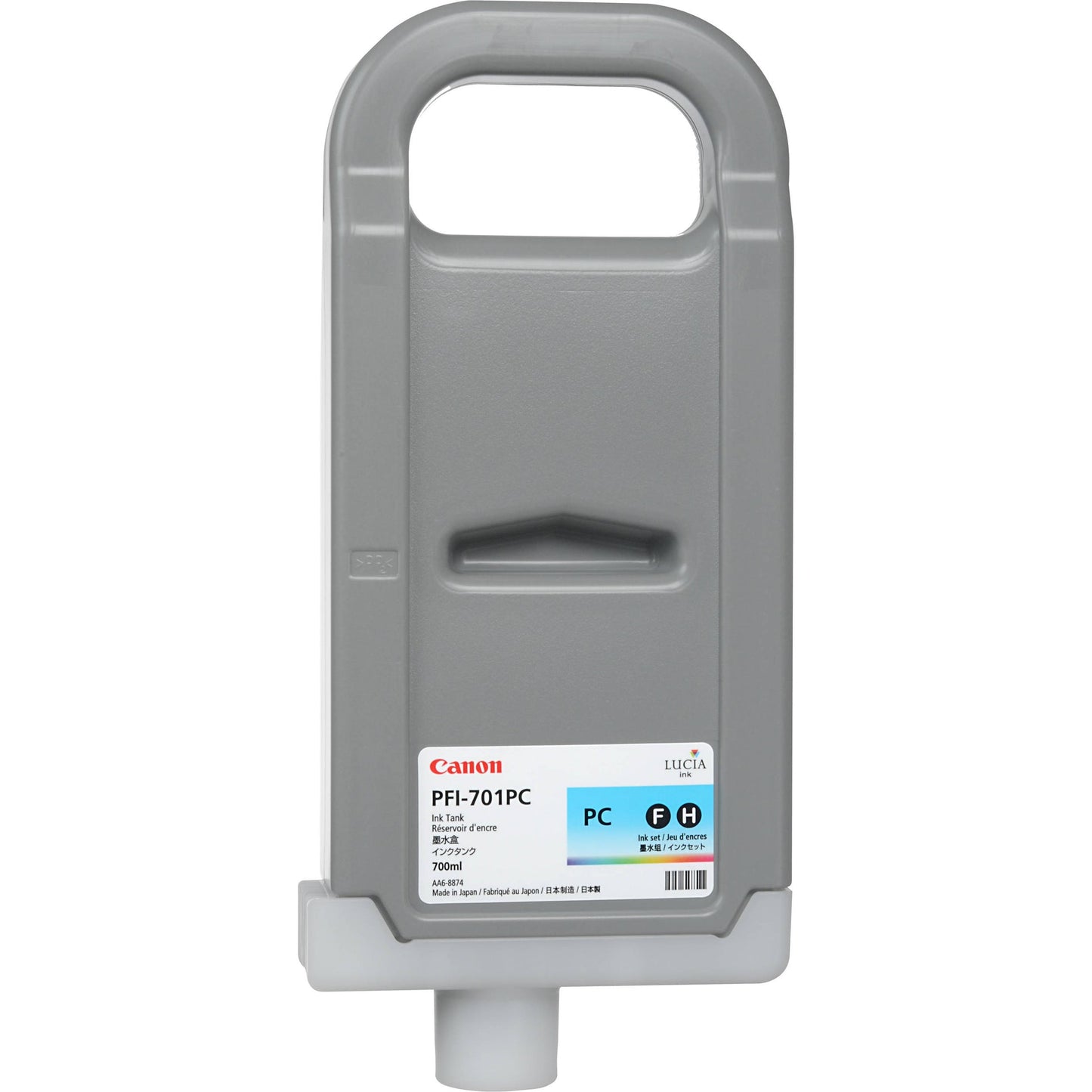 Canon PFI-701 Photo Cyan Standard Yield Ink Cartridge (0904B001)