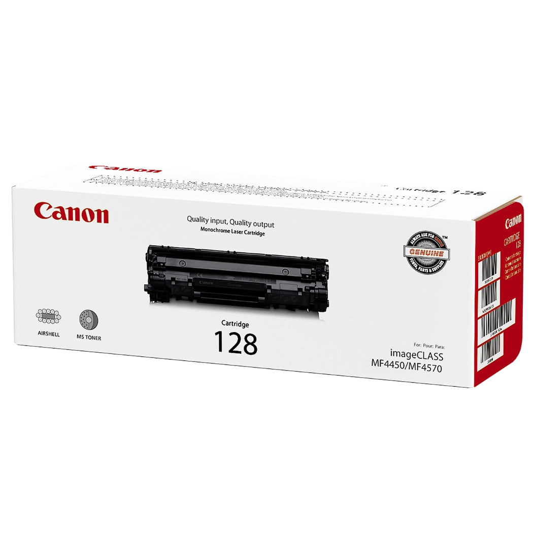 Canon 128 High Yield Black LaserJet Toner Cartridge, 3500B001
