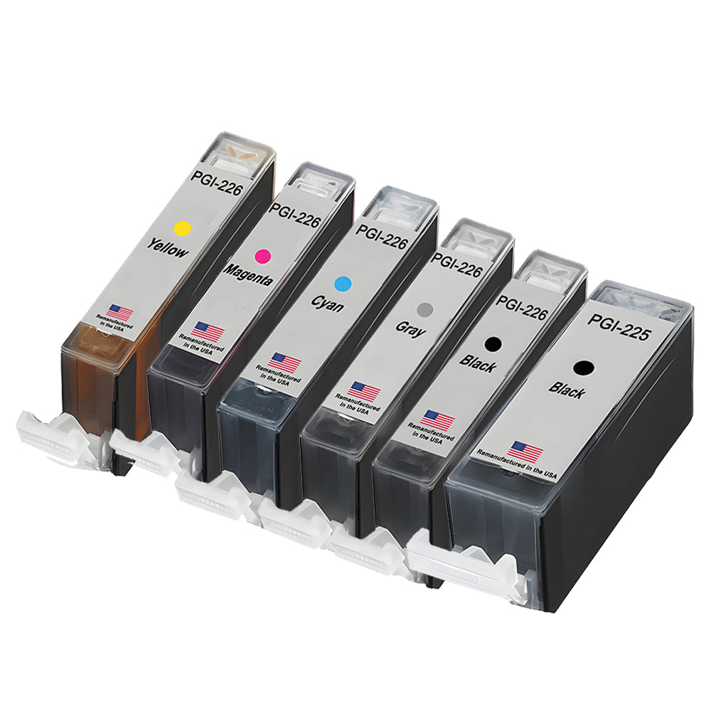 JIT Brand for Canon 1 PGI-270XL Black / CLI-271XL 1 Black and 3 Colors 5-Pack High Yield Remanufactured in the USA Ink Cartridge