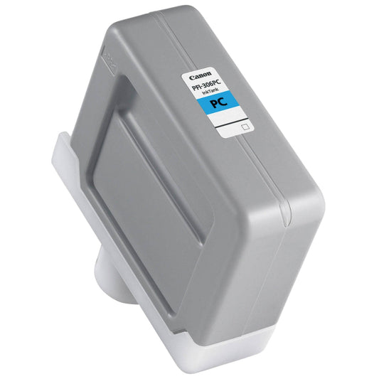 Canon PFI-306PC Standard-Yield Photo Cyan Ink Cartridge, 6661B001