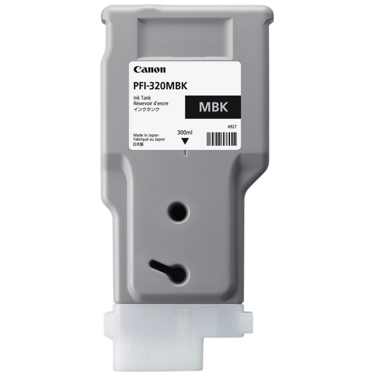 Canon PFI-320MBK 300ml High-Yield Matte Black Ink Cartridge, 2889C001AA