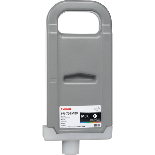 Canon PFI-701 700mL Matte Black PFI-701MBK Ink Cartridge, 0899B001AA