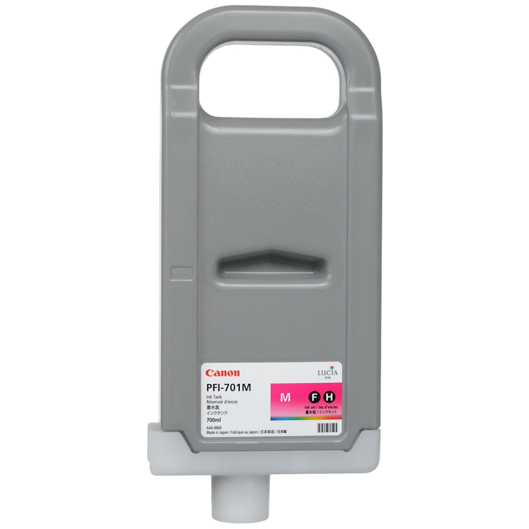 Canon PFI-701 700ml Magenta High Yield Ink Cartridge (0902B001AA)
