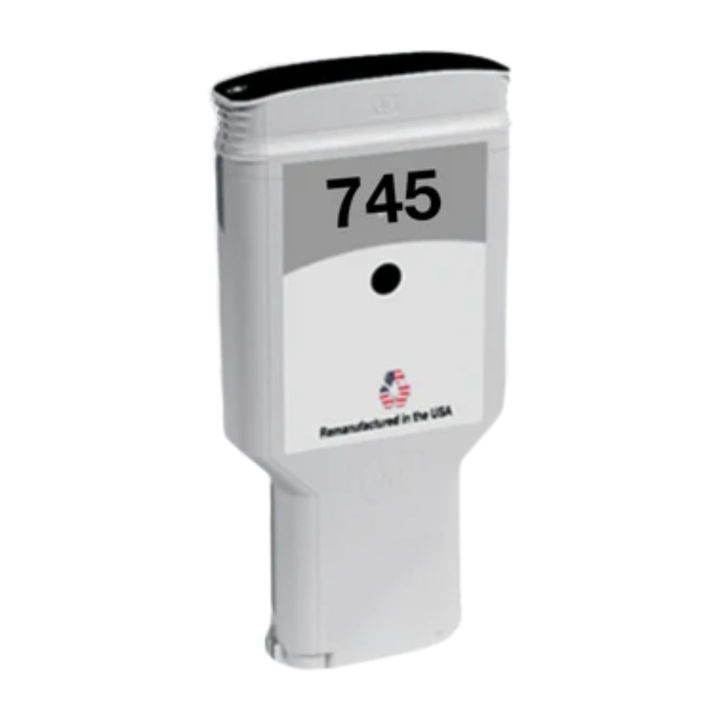 JIT Brand for HP 745 300mL (F9K05A) Matte Black Remanufactured in the USA Ink Cartridge