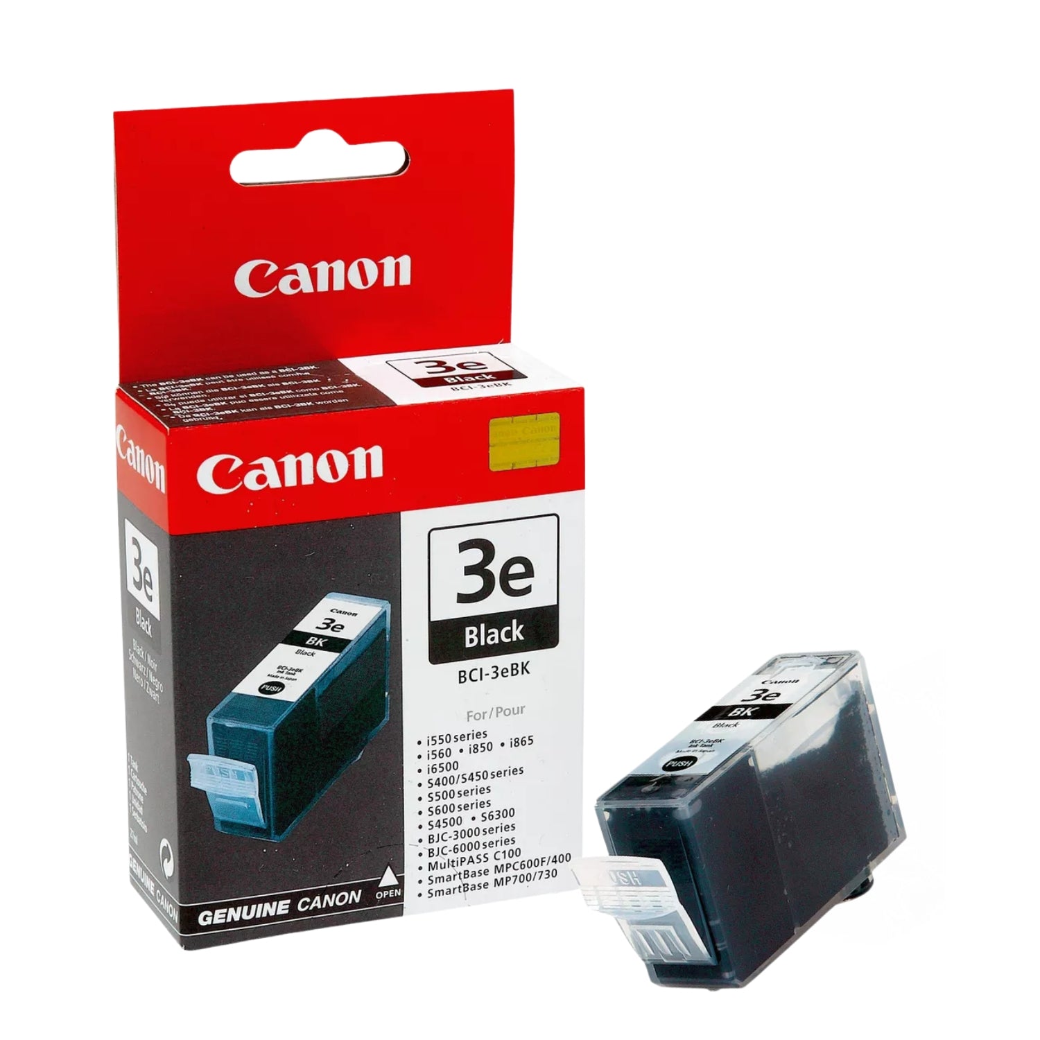 Original Canon BCI-3e  Standard Yield Black Ink Cartridge