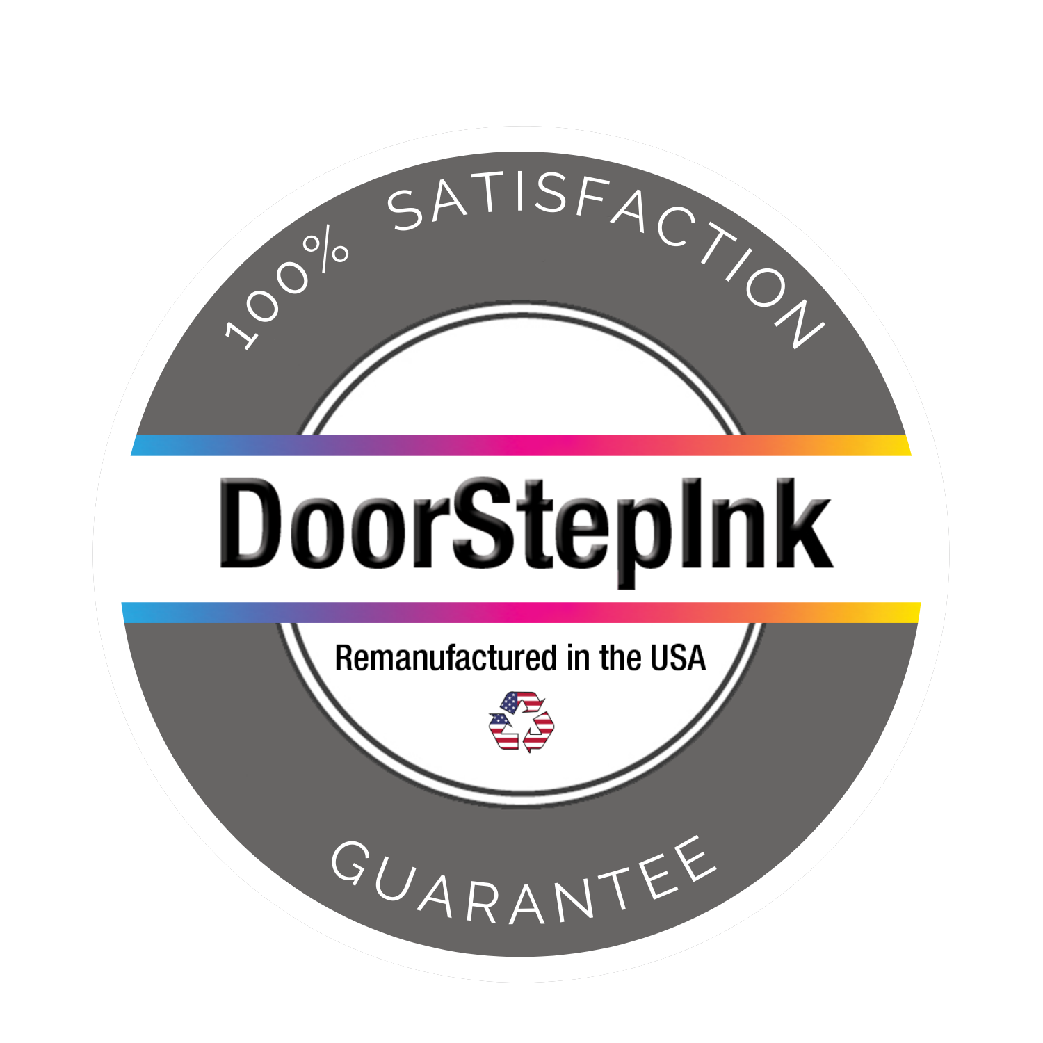 Doorstepink Lifetime  Satisfaction Guarantee